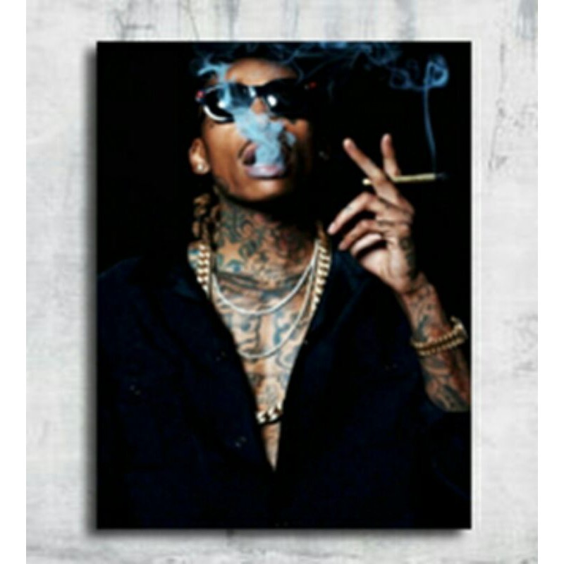 Poster Rapper Wiz Khalifa