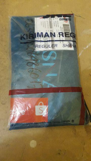 Risna Batik Krb Kawung Krem Kemeja Batik Premium Lengan Panjang Pria M L Xl