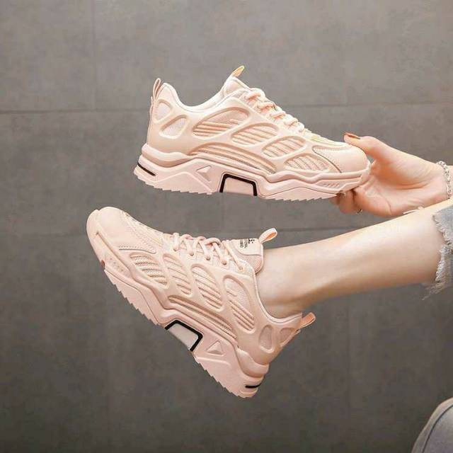 T-11 SEPATU WANITA FASHION SP-081 MODEL KOREA SEPATU SNEAKER IMPORT