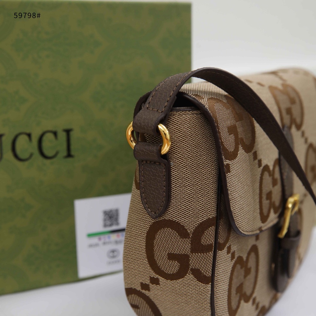 GC Messenger Bag With Jumbo GG in Canvas 59798