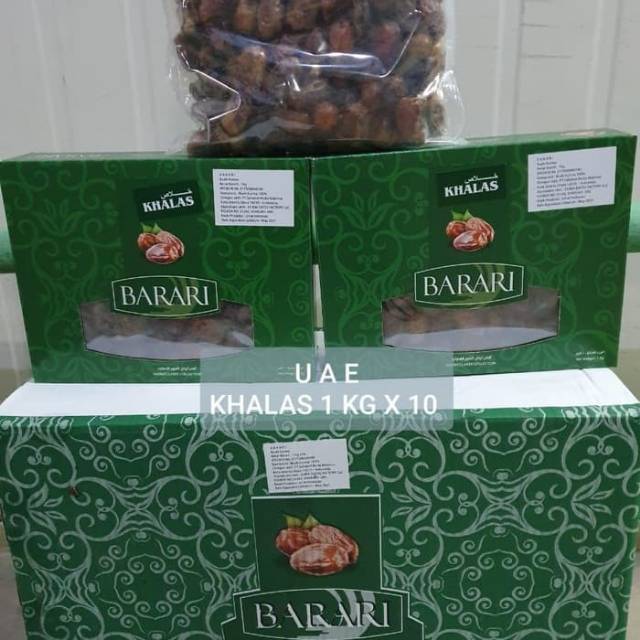 Kurma Khalas Barari 1kg / Kurma 1kg