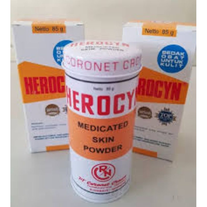 Bedak Herocyn Bedak gatal | biang keringat | Bedak hangat
