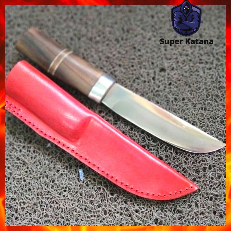 PISAU PUKO SESET KULIT SAPI SUPER TAJAM KUALITAS TINGGI