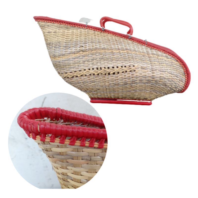 Tas kiso ayam Jago aduan full rotan