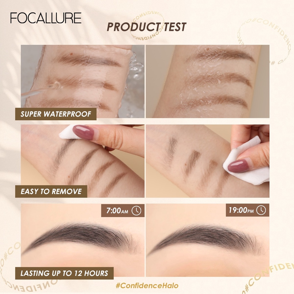 FOCALLURE Eyebrow Pencil Silky Shaping Waterproof Eyebrow FOCALLURE Pensi Alis FOCALLURE Pensil Alis FOCALLUR