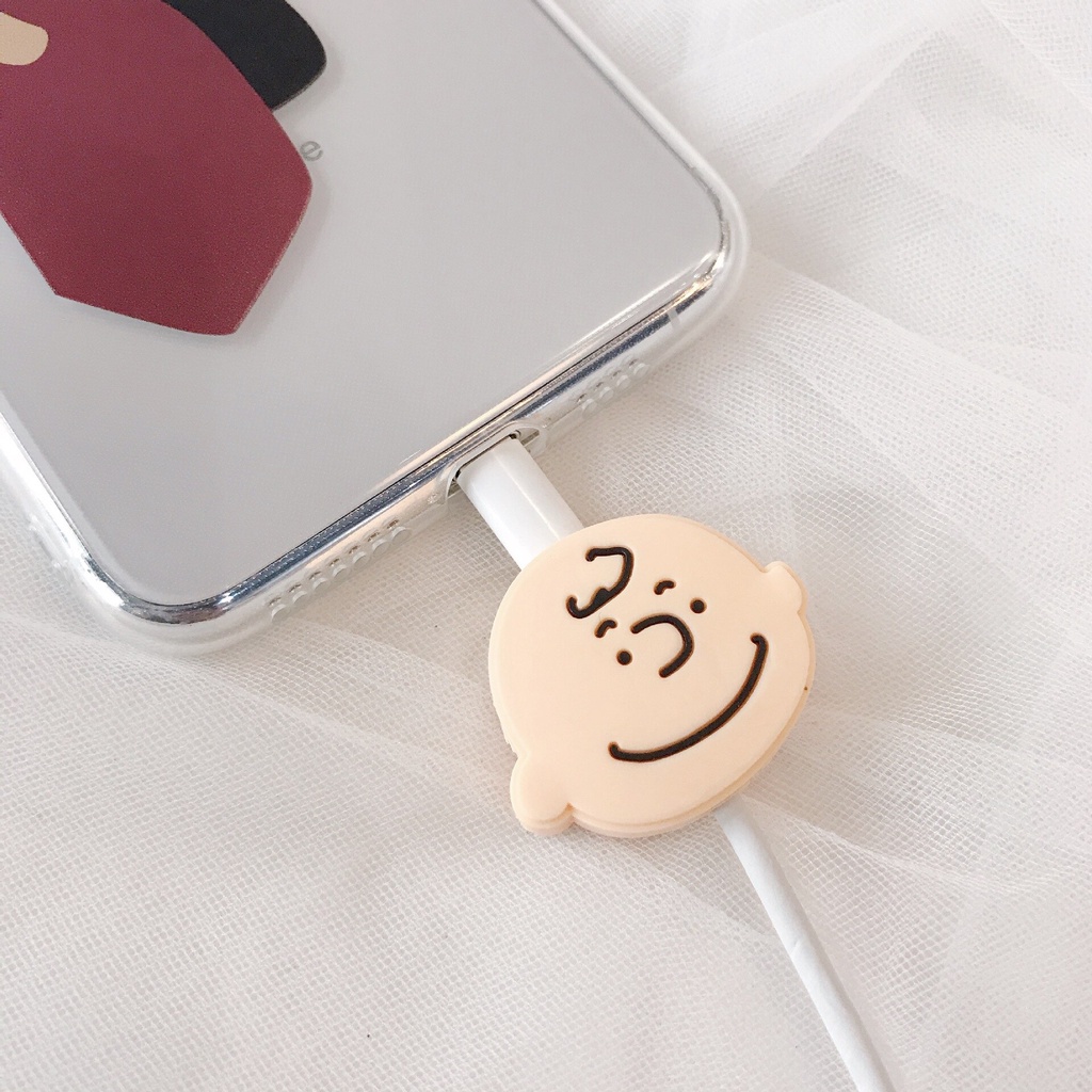 【Wholesale】 Cute USB Cable Protector Data Line Management Charging Protection Data Line Ties for IPhone 12 11 6 7 8 X IPad