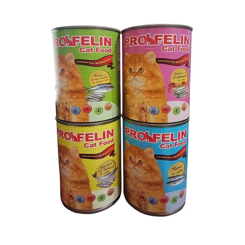 PH.Medan Profelin All Varian Makanan Kucing Basah [400 gr Kemasa Kaleng]