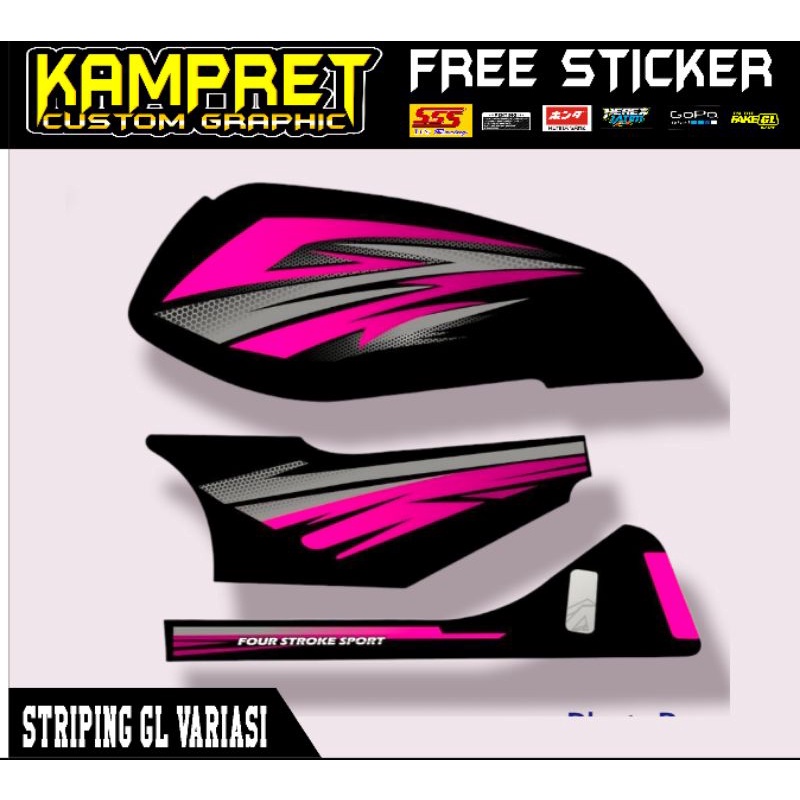 STRIPING GL VARIASI STICKER GL VARIASI