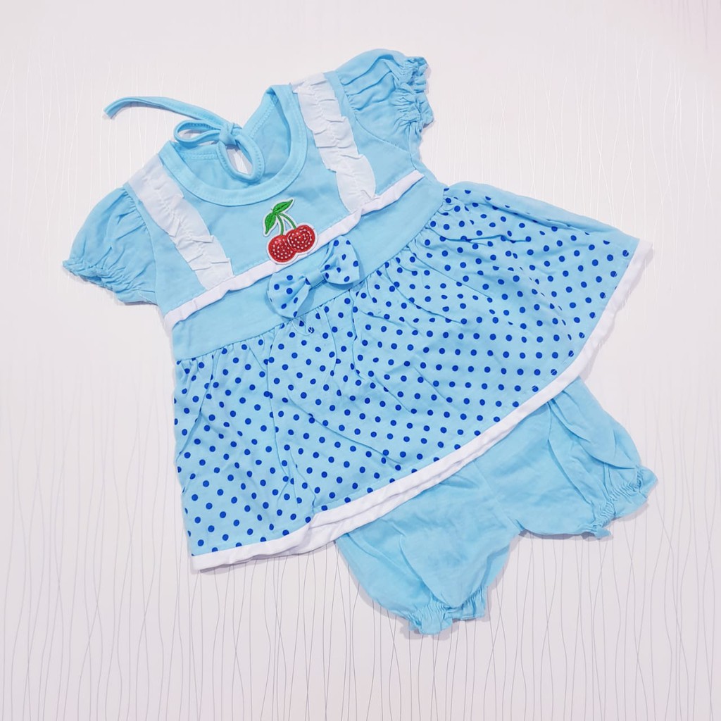 COD Bayar Ditempat Baju Baby Dress Aanak Cewek / Baju Anak / Setelan Anak / Baby Alicia