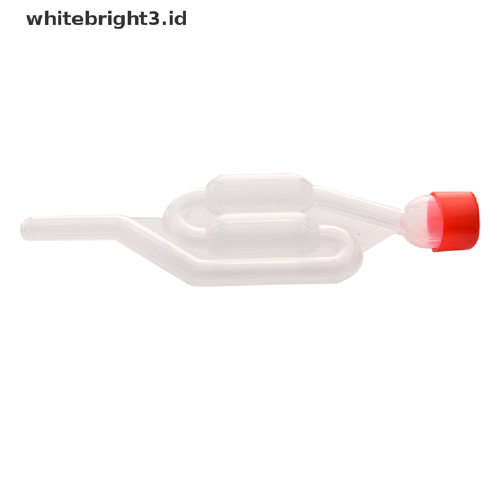 (whitebright3.id) Katup Fermentasi Wine / Bir Satu Arah Bahan Plastik