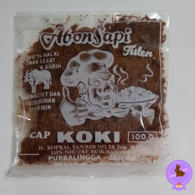 

Abon Sapi Original Cap Koki 100 gr