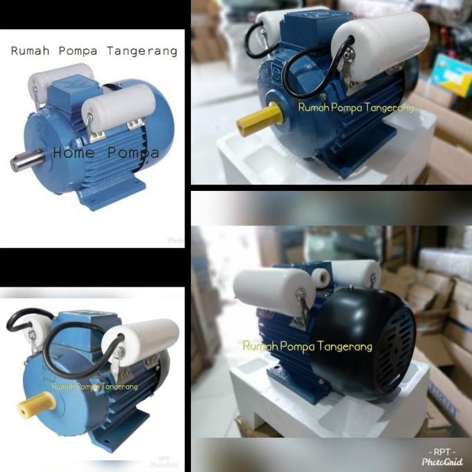 Dinamo Elektro Motor Merk MINDONG 2Hp 1Phase Rpm 2840