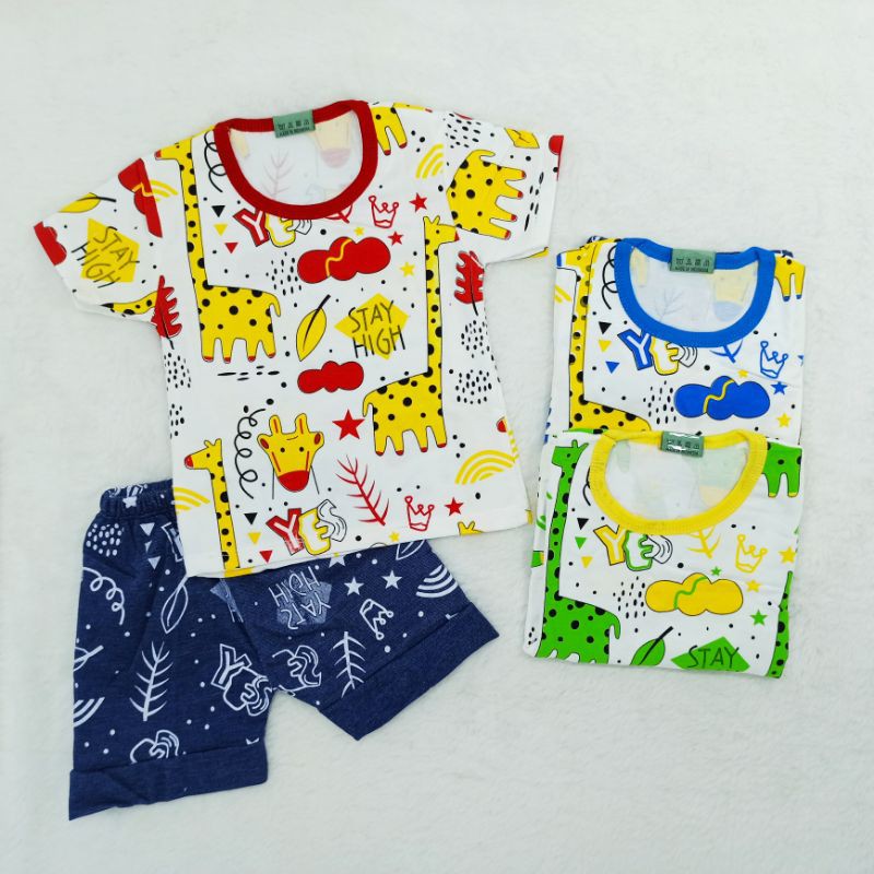 Ss#4007 Pakaian Anak Laki-laki size 0-4tahun / Baju Anak Cowok / Setelan Anak Laki-laki