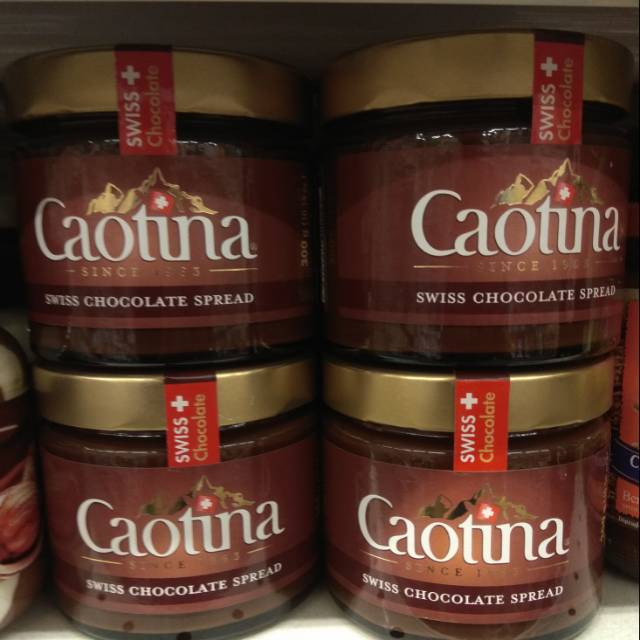 

CAOTINA SWISS CHOCO SPREAD JAR 300gr