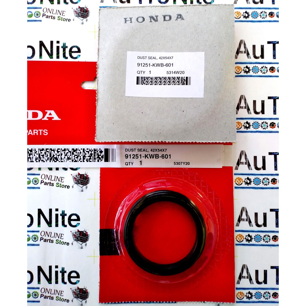 Dust Seal Bearing Roda Depan 42X54X7 91251-KWB-601 Ori Honda Absolute Revo AT Blade 110 Supra X 125 