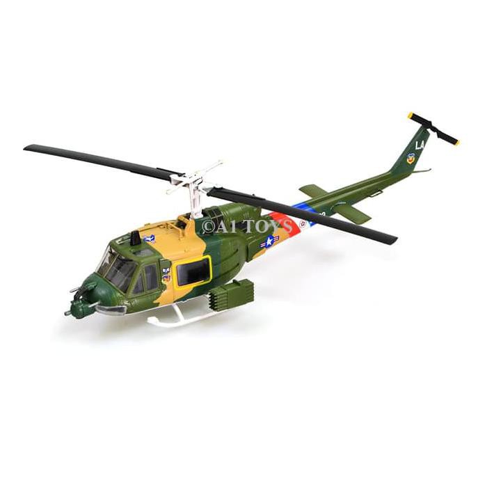 Miniatur Helikopter Bell Uh1F Huey 58Th Ttw Easy Model 18 Cm 1:72 - Termurah 