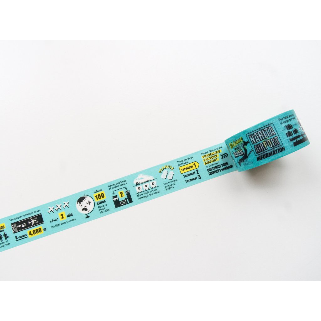 

Traveler's Factory Masking Tape Narita Airport Blue