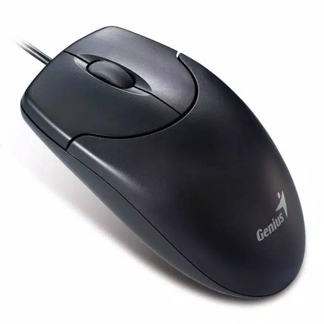 Genius Optical USB MOUSE / USB Mouse GENIUS NETSCROLL 120 / Genius Net Scroll 120 (warna hitam)
