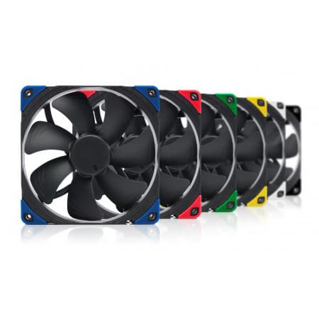 Coolerfan Noctua Chromax Swap Fan 14cm Black Fan With Multicolor Rubber - NF-A14 PWM CH.BK.S