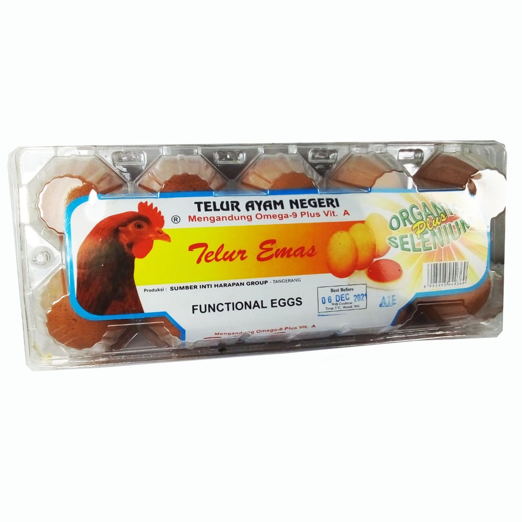 

SIH TELUR EMAS ORGANIC PLUS SELENIUM ISI 10