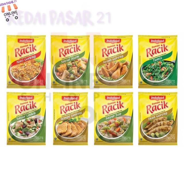 

Kedai pasar21 Grosir Bumbu Racik Instan Sayur Sop Lodeh Asem Nasi Goreng Ayam Goreng Tempe Ikan Goreng Tumis