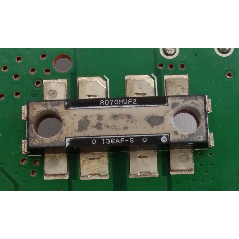 Final RD70HUF2 Icom 2300 Bekas Normal Ori Bonus Board Mesin