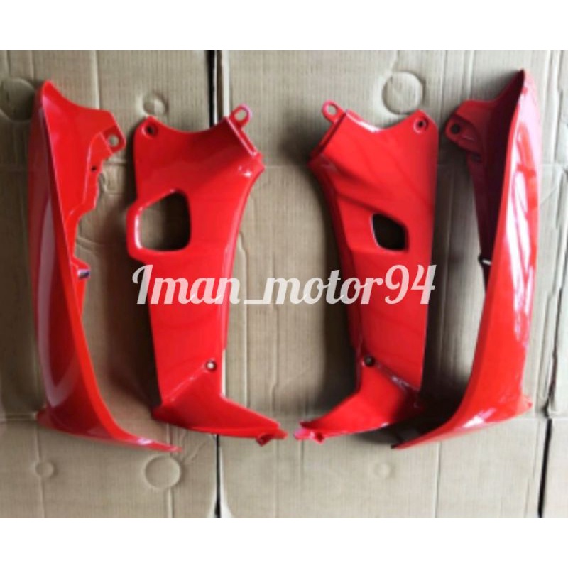 Cover sayap luar dalam supra fit lama-supra x lama merah