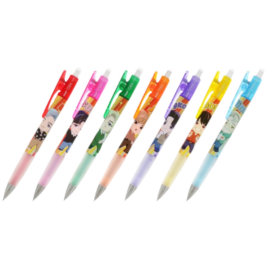 

Pilot Opt Shaker BTS TinyTan Mechanical Pencil 0.5mm Limited Edition