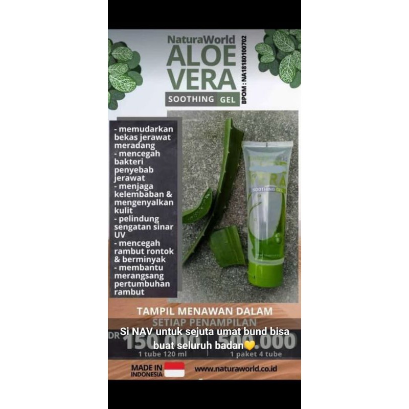 

NaturaAloeveraSoothingGel