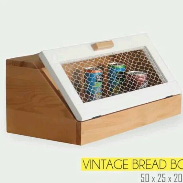 

Vintage bread box
