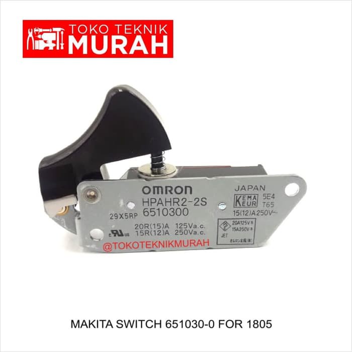 Makita 651030-0 Switch 1805N Saklar 1805 N Original Asli