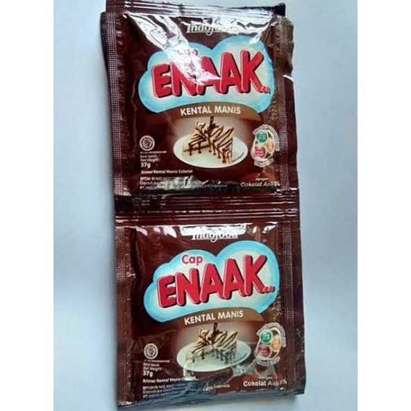 

Susu Bendera Kental Manis Enak Rasa Cokelat Eceran Sachet 37 gr