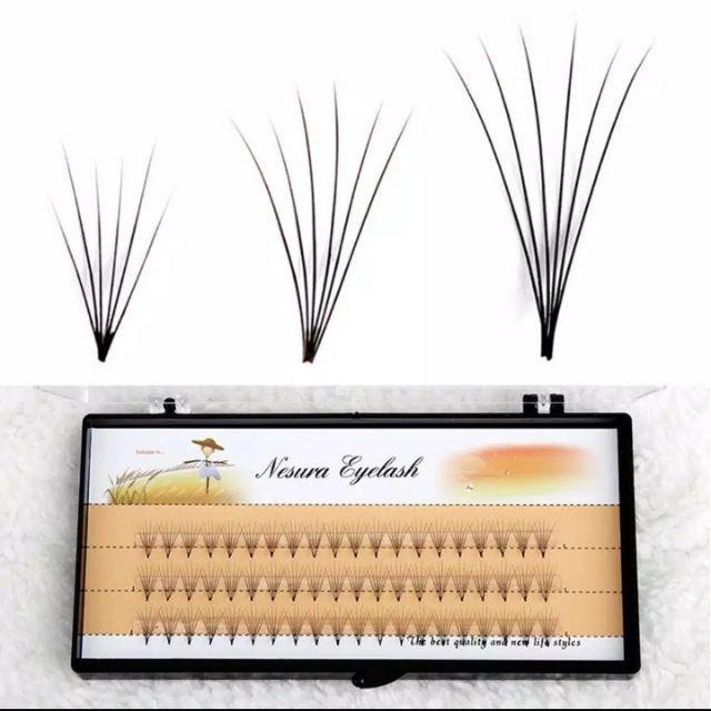 NESURA EYELASH RUSSIAN CABANG 6D EYELASH EXTENSION