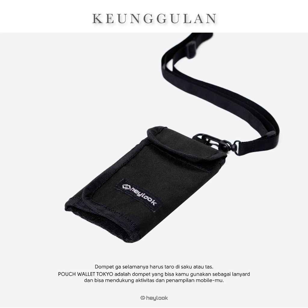 Tas Selempang Hp Mini Tas Leher Gantung Hanging Wallet Koin Uang Kartu Hp Tas Kalung Waterproof