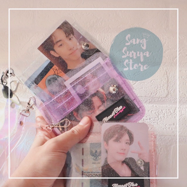 PVC Kpop NCT Jelly Wallet Transparan