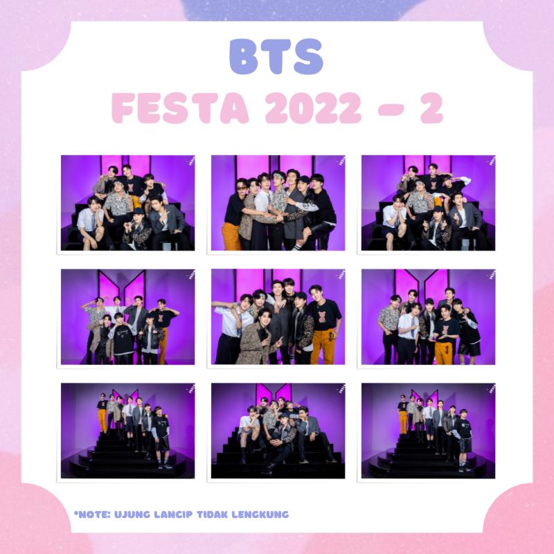 [BTS] FOTO/PHOTOCARD BTS FESTA 2022 ‼️ BACA DESKRIPSI ‼️