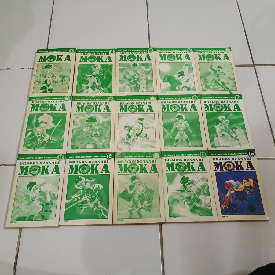Bursa Komik 2nd Komik Dragon ozanari MOKA