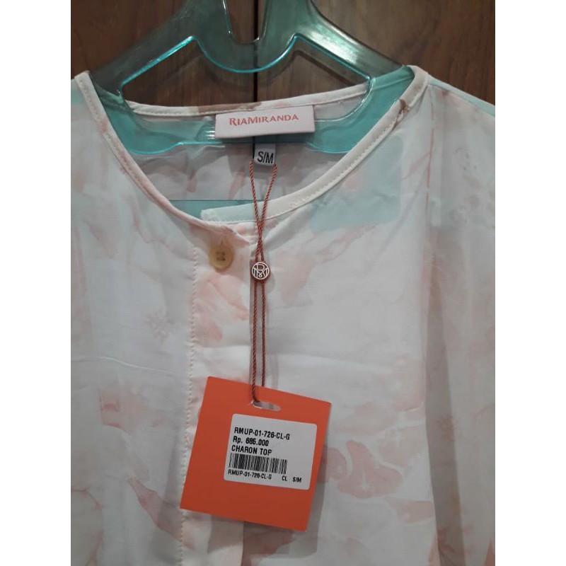 charon top ria miranda coral New