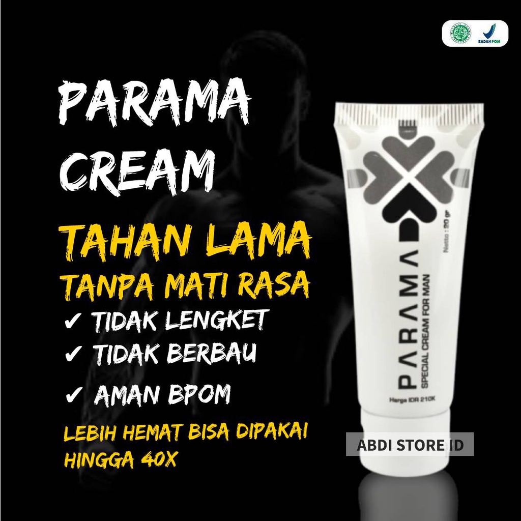 PARAMA CREAM - obat oles pria tahan lama, obat kuat pria, Krim oles