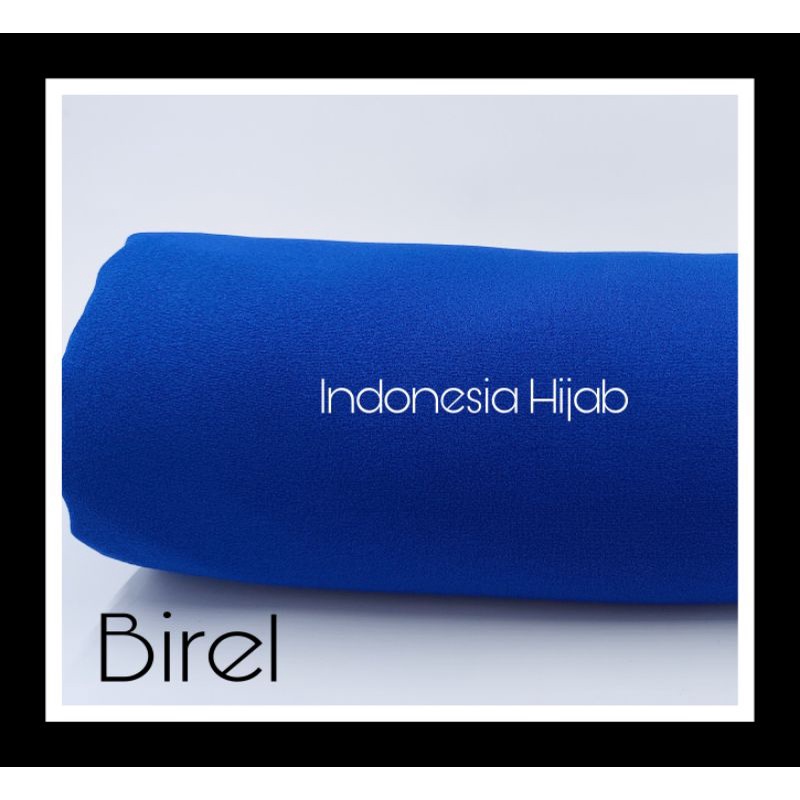 PASHMINA Diamond Premium 170 X 75 cm Jahit Tepi BUKAN DI NECI-Birel