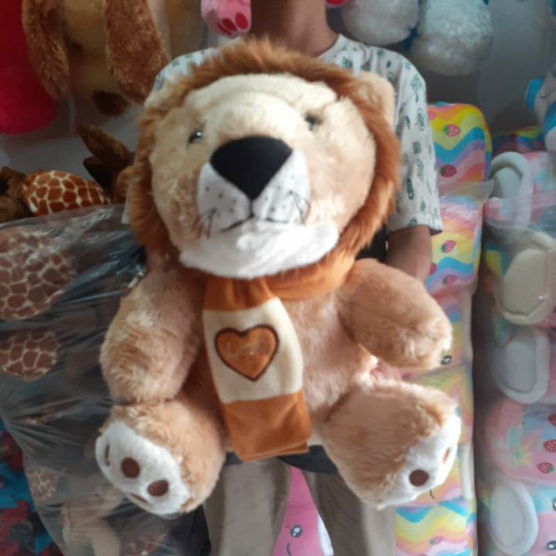 Boneka singa  Syal XL SNI (45cm)