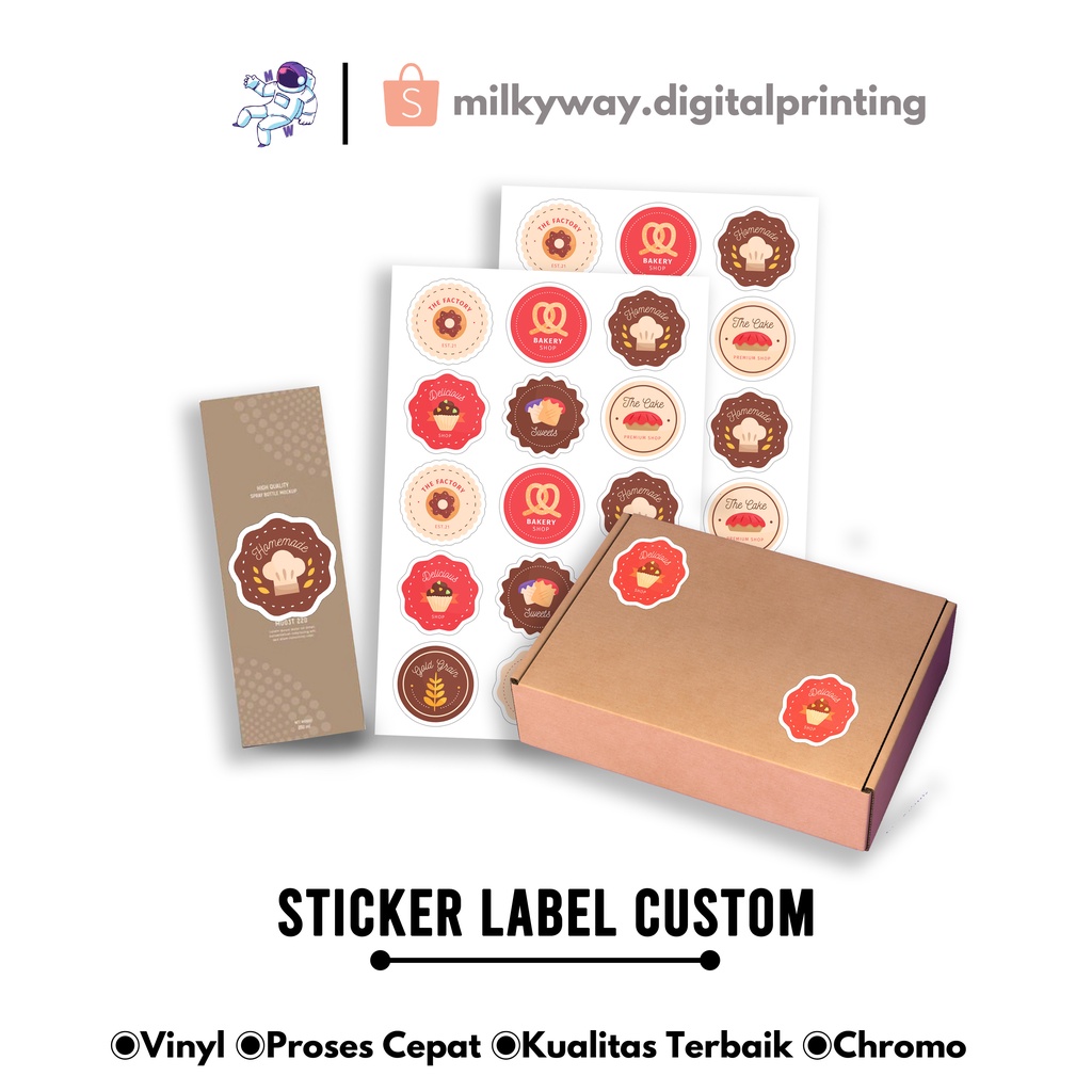 

[125PCS] STICKER CUSTOM A3, LABEL CUSTOM, STIKER CUSTOM VINYL, STICKER BOX, STICKER CUSTOM BULAT