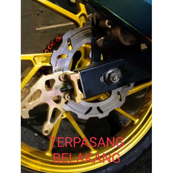 CAKRAM DISC PIRINGAN SET DEPAN BELAKANG TDR SATRIA FU GSX 150 ORIGINAL TDR T.MAX