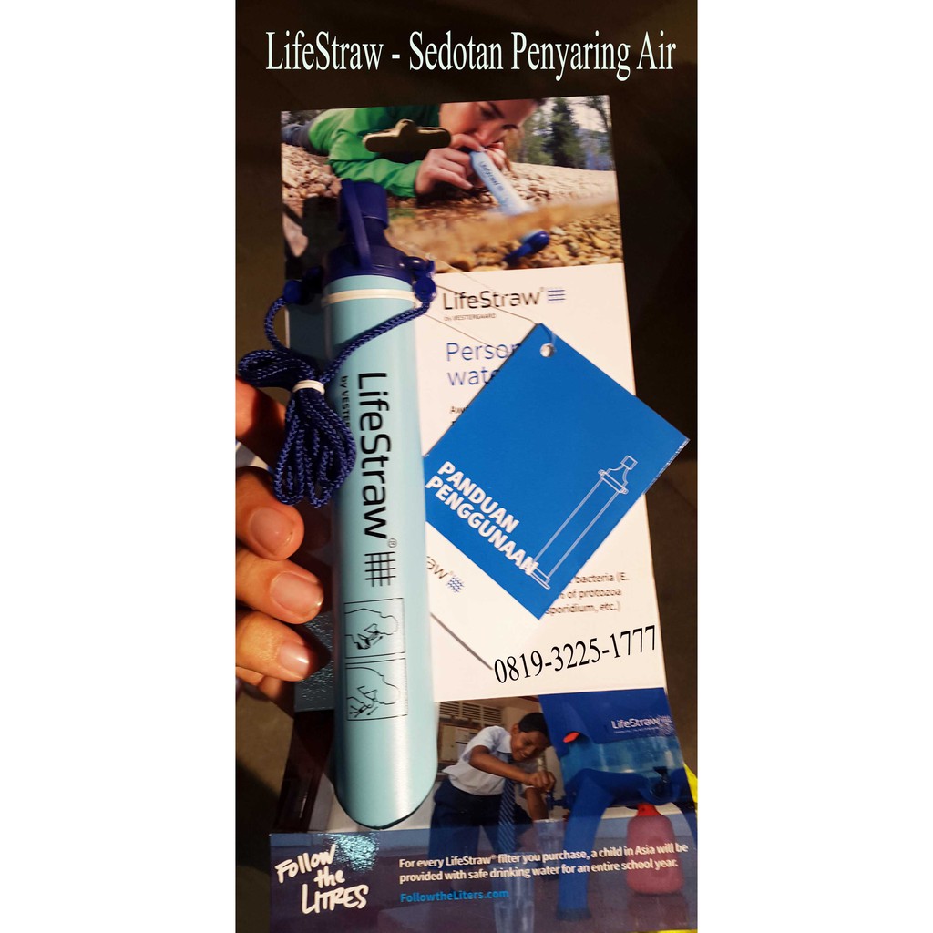 Lifestraw Original Personal Water Filter Sedotan 