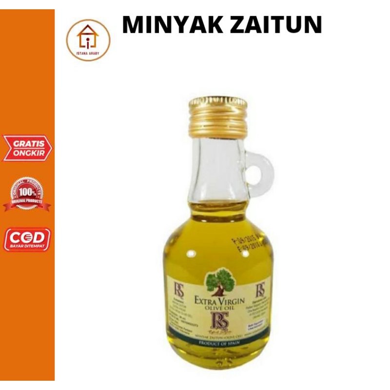 

MINYAK ZAITUN OLIVE OIL RS 90ML/OLIVE OIL EXTRA VIRGIN