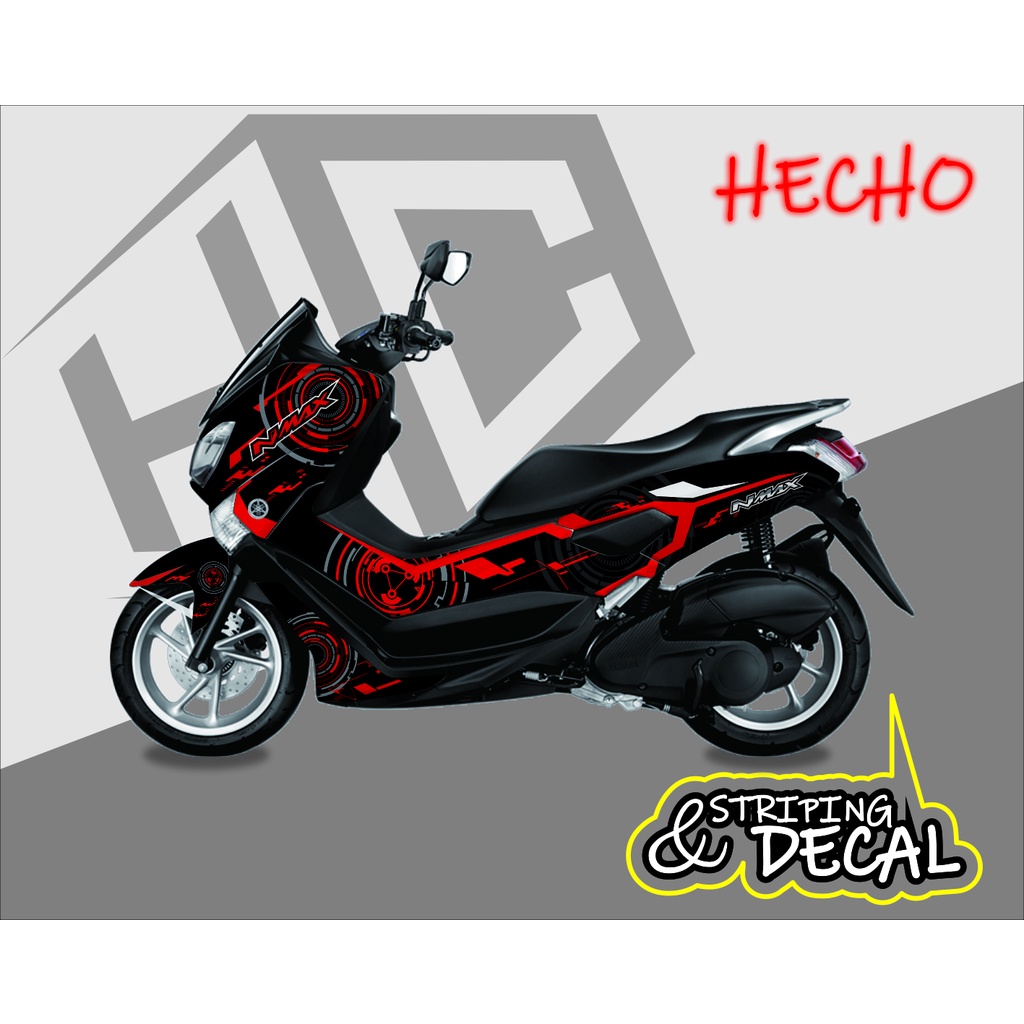 Decal Nmax Tahun 2012-2019 Full Body, Stiker Dekal Nmax 2012-2019 Full Body