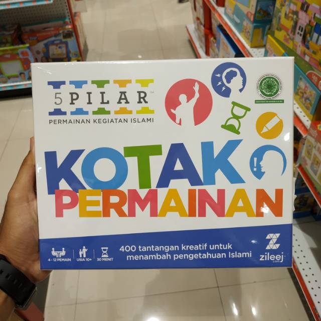 Boardgame 5 Pilar Kotak Permainan