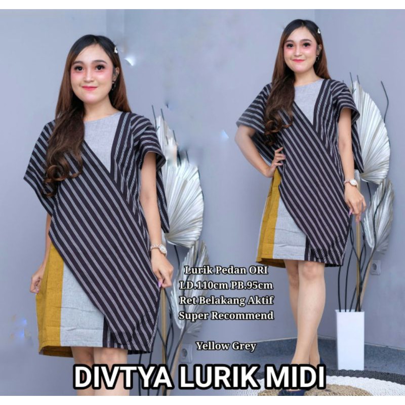 Blouse Lurik Prasojo | Blouse Kerja Bahan Lurik | Baju Wanita Kerja