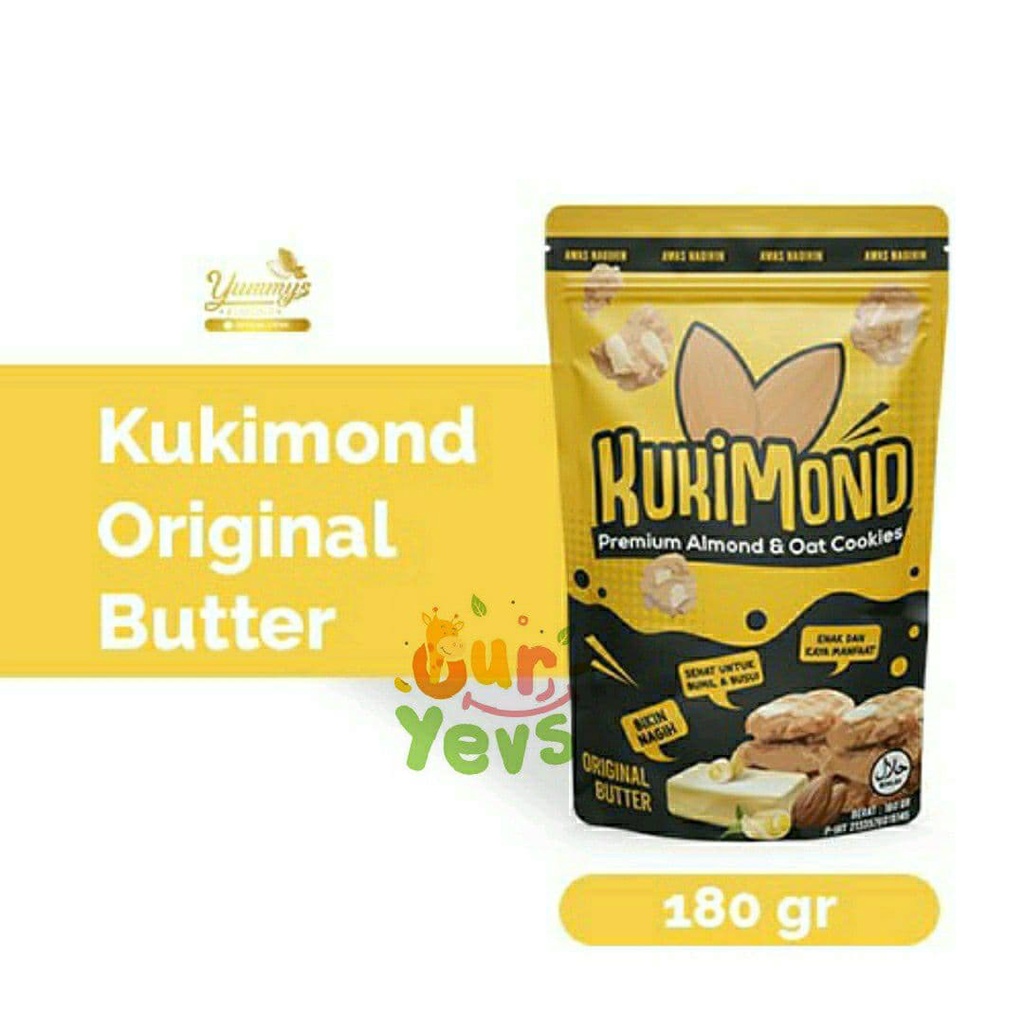 Almom Kukimond Premium Almond &amp; Oat Cookies Pelancar Asi / Asi Booster