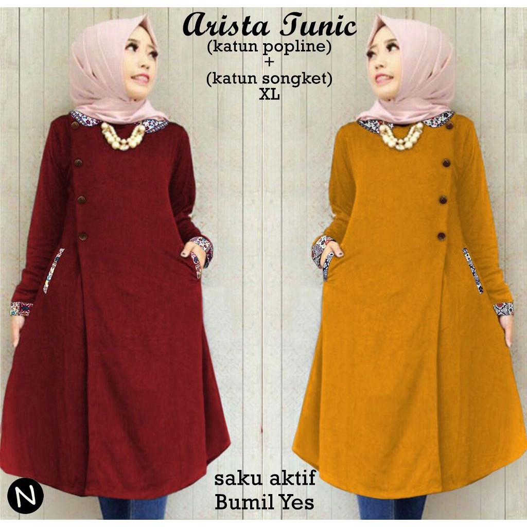 Atasan Baju Hamil Atasan Hamil Fashion Muslim Tunik Temukan Harga